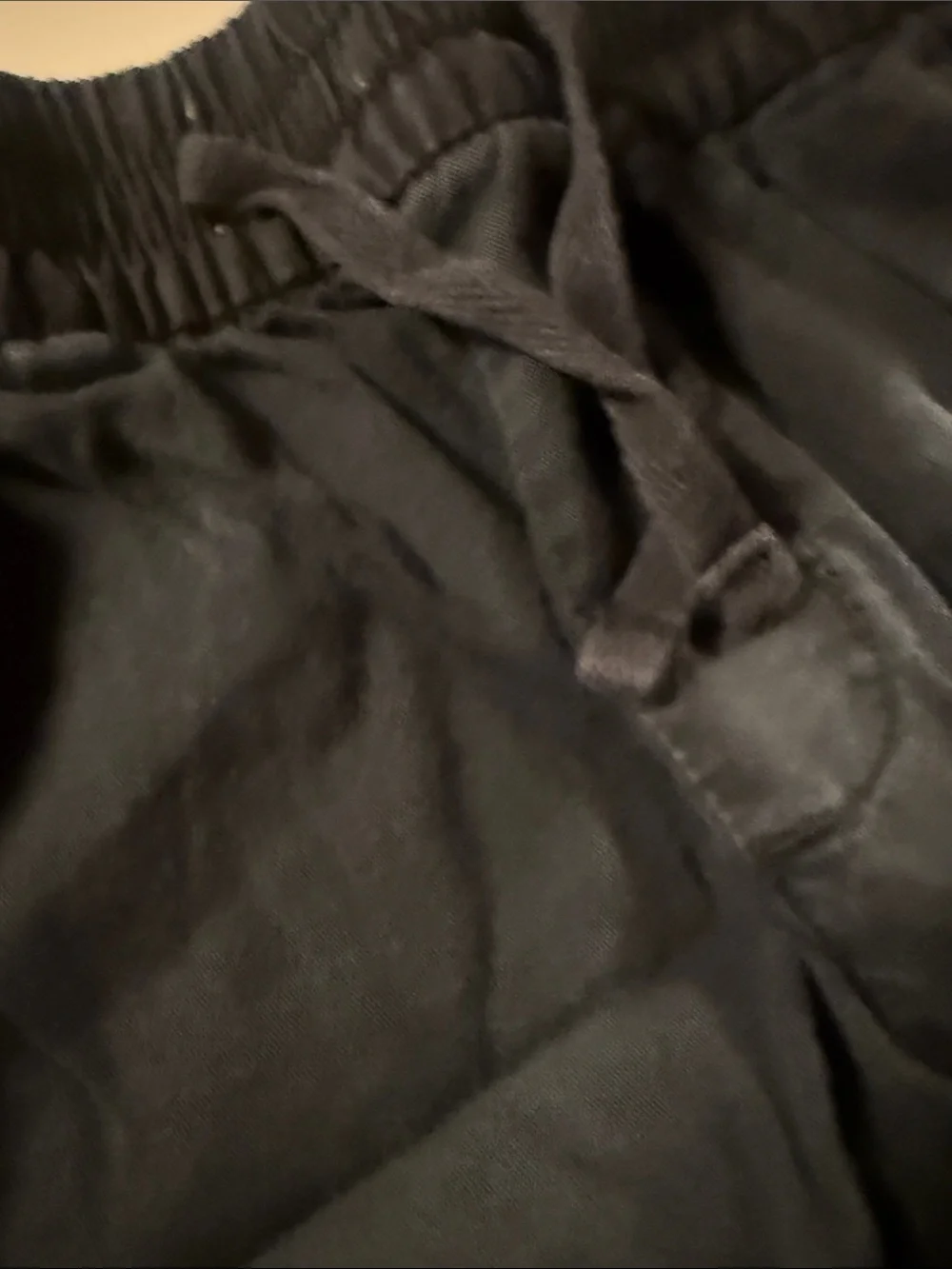 GAP girls Black Elastic Waist Jogger Pants